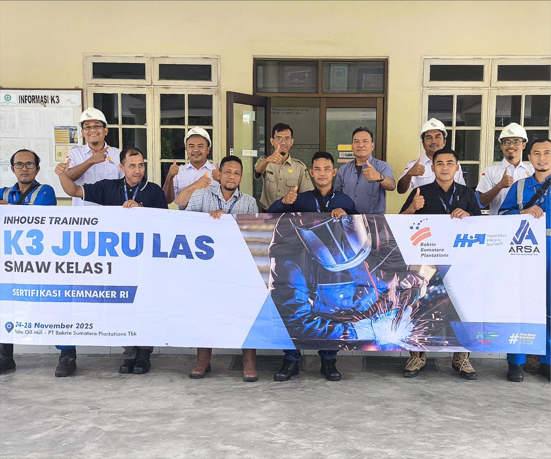 K3 Juru Las SMAW Kelas 1