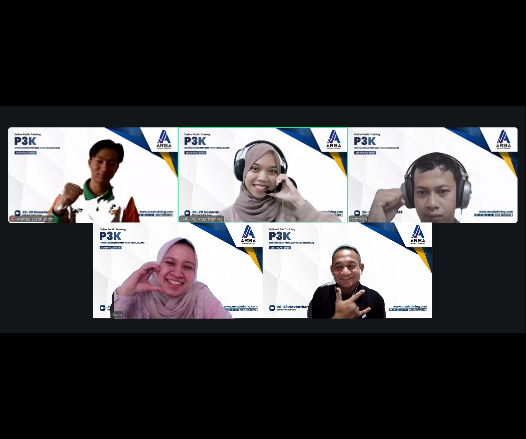 Online Public Training P3K